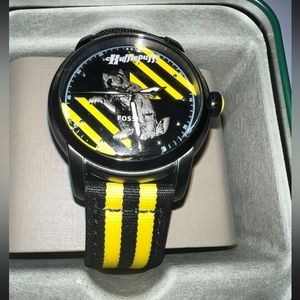 FOSSIL Limited Edition Harry Potter™ Three-Hand Hufflepuff Nylon Watch  BNWB